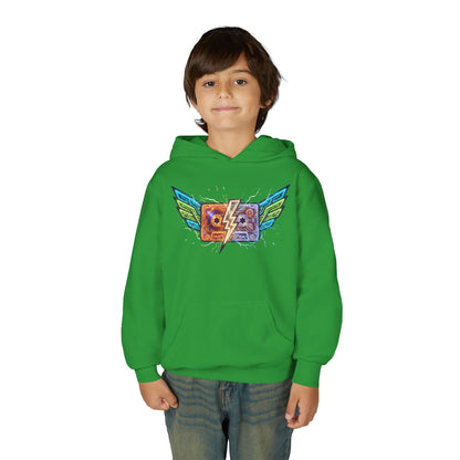 Youth Retro Cassette Wings Hoodie