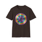 Retro Rainbow CD- Vinyl Record T-Shirt