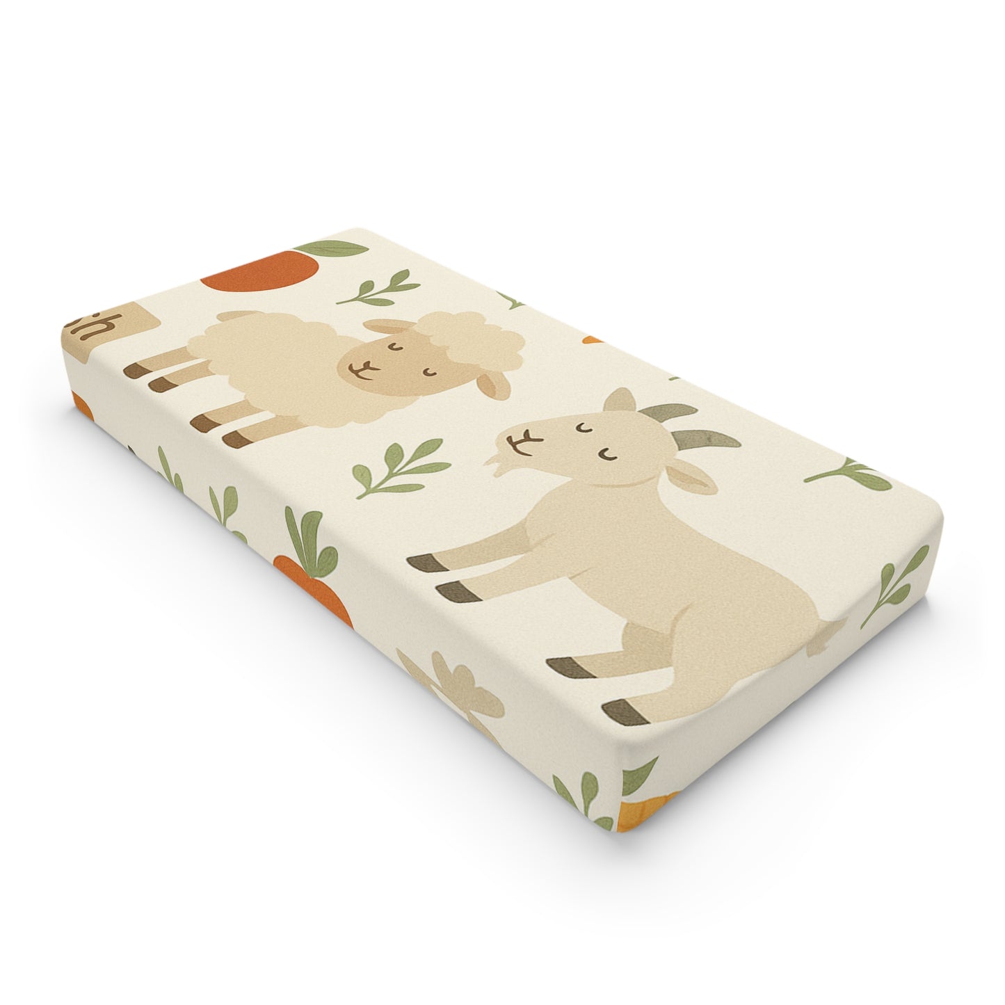 Farm Animal Baby Changing Pad Cover