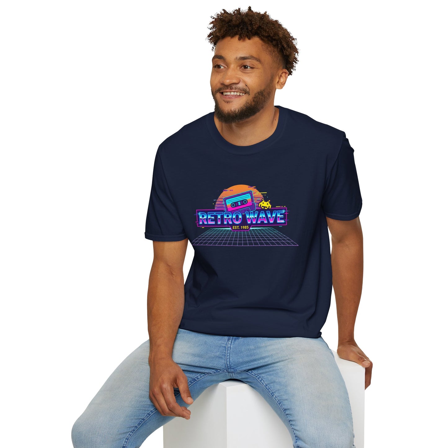 Retro Wave T-Shirt — Vintage Cassette 80s Vaporwave Tee