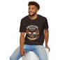 Americana Voyage retro Graphic T-Shirt — Coast to Coast Eagle Sunset