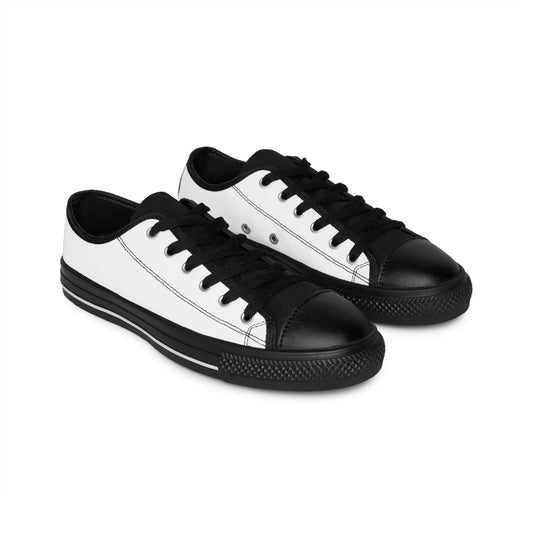 Black and white Women's Sneakers Converse inspired