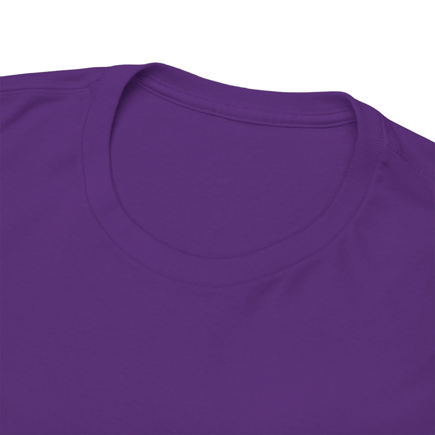 Women’s Vibrant Purple Heavy Cotton Tee - Comfortable Casual Wear