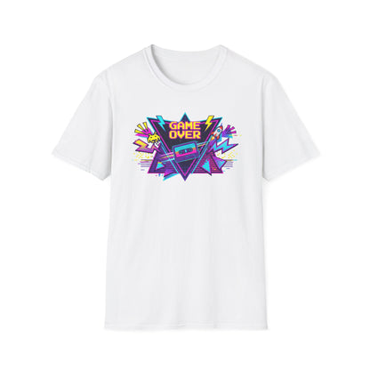 Retro 'Game Over' Graphic T-Shirt — 80s Arcade Gamer Tee