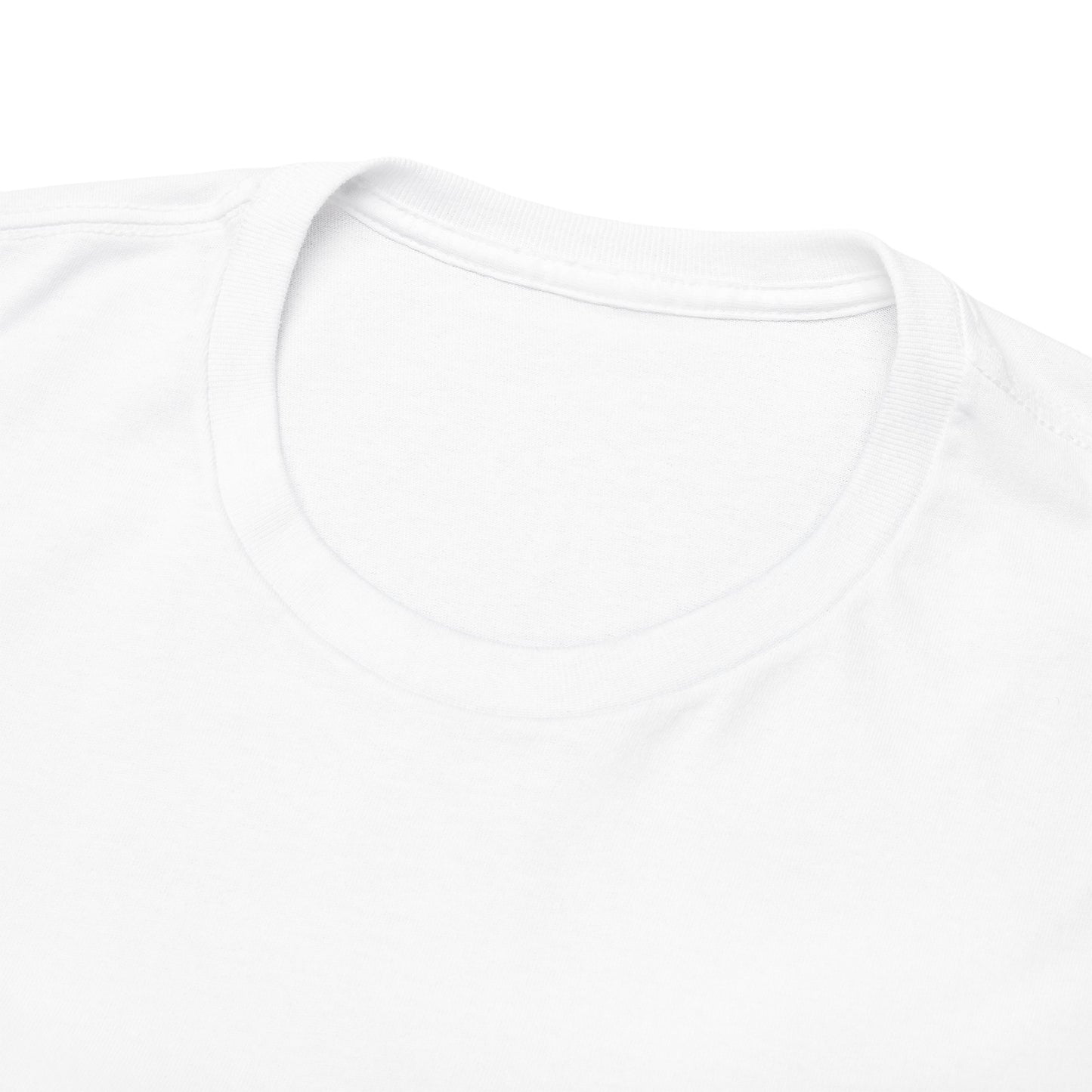 Women’s Casual white Heavy Cotton Tee - Perfect for Everyday Wear