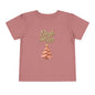 Toddler Tee - "Sleigh All Day" Christmas Tree Holiday Shirt