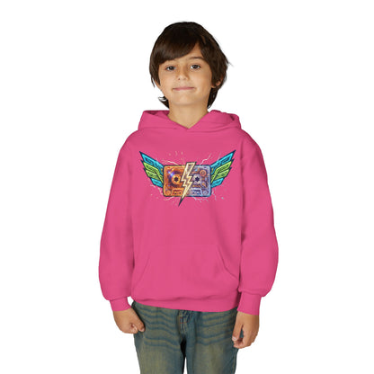 Youth Retro Cassette Wings Hoodie