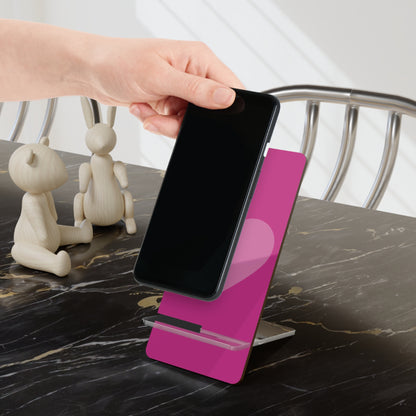 Heart-Themed Smartphone Stand - Cute & Functional Mobile Display Holder