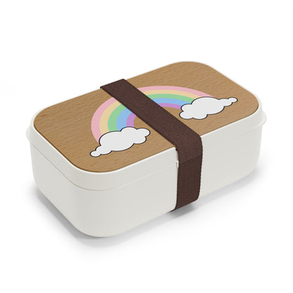 Rainbow Bento Lunch Box - Eco-Friendly Meal Container for Kids