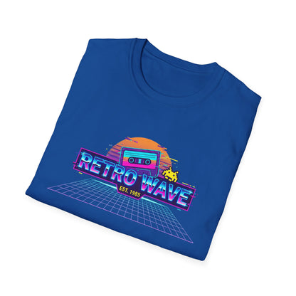 Retro Wave T-Shirt — Vintage Cassette 80s Vaporwave Tee