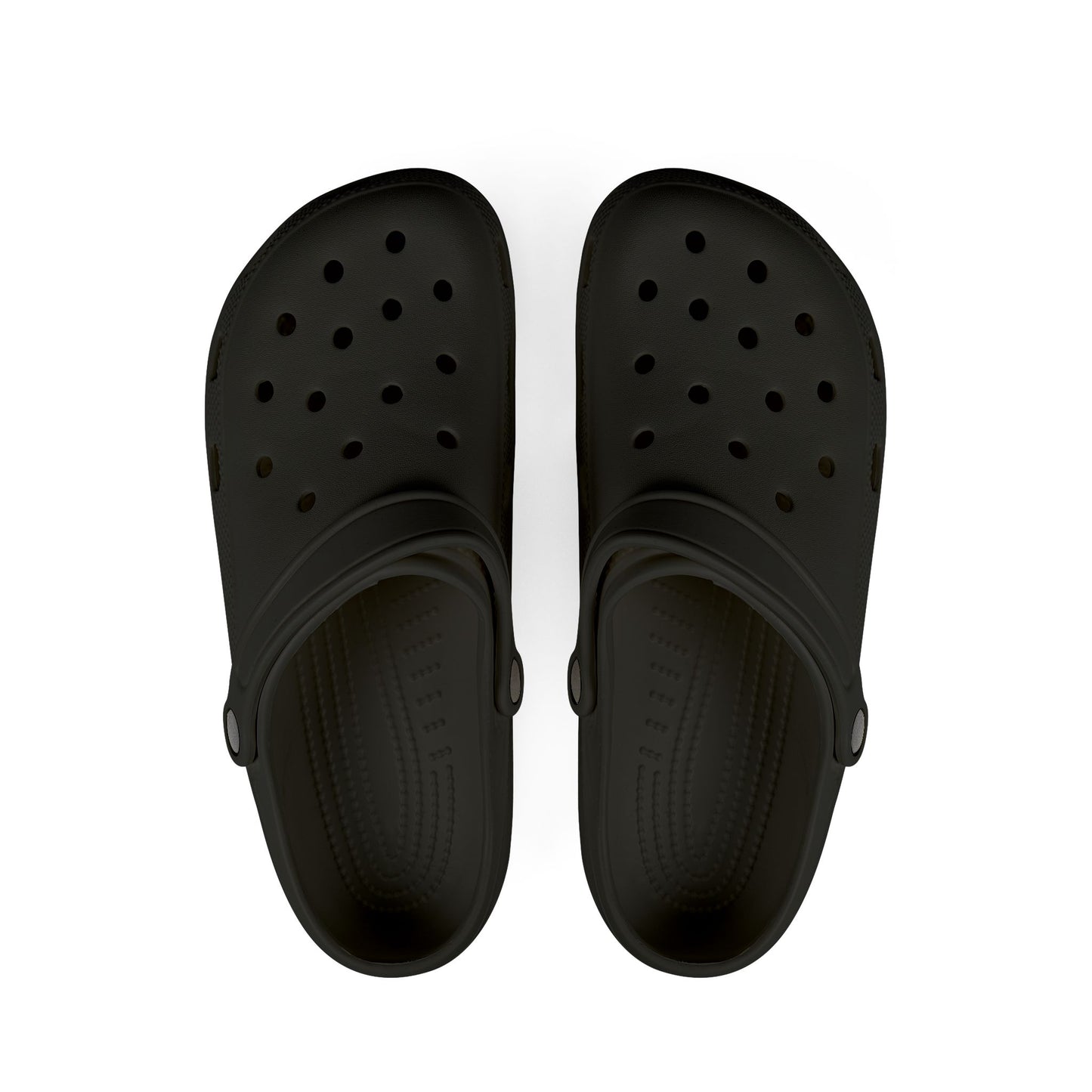 Black EVA Foam Clogs — Lightweight Waterproof Garden & Beach Shoes