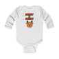 Merry & Bright Reindeer Infant Long Sleeve Bodysuit