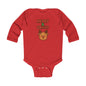 Merry & Bright Reindeer Infant Long Sleeve Bodysuit
