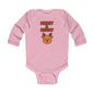Merry & Bright Reindeer Infant Long Sleeve Bodysuit