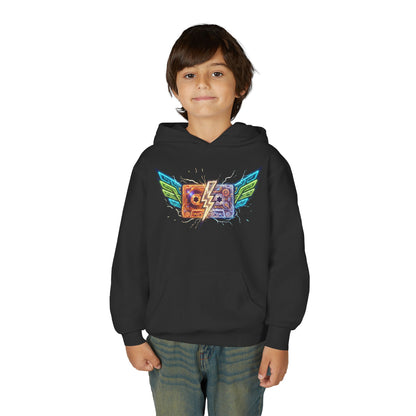 Youth Retro Cassette Wings Hoodie