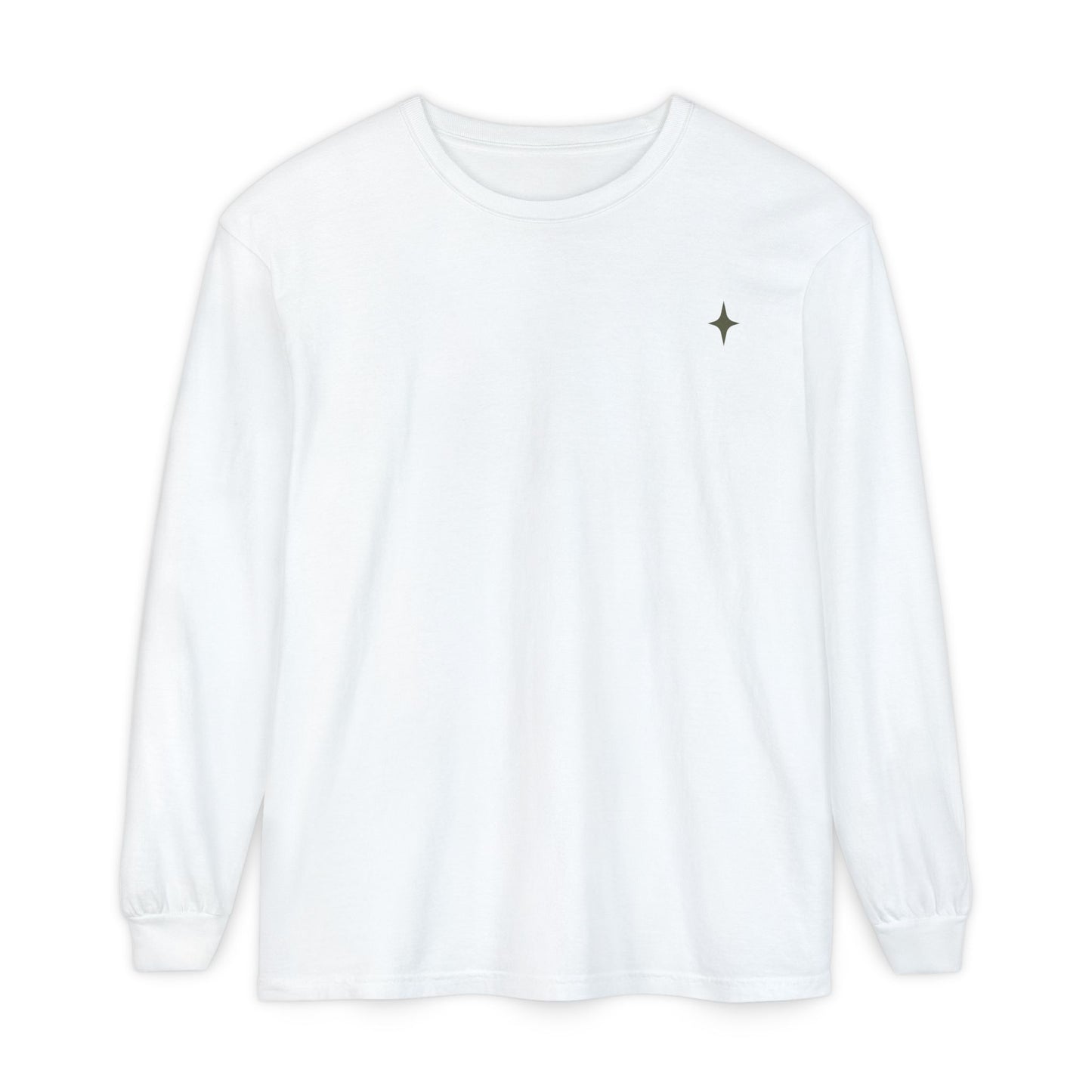 Minimal Star logo Long Sleeve Tee