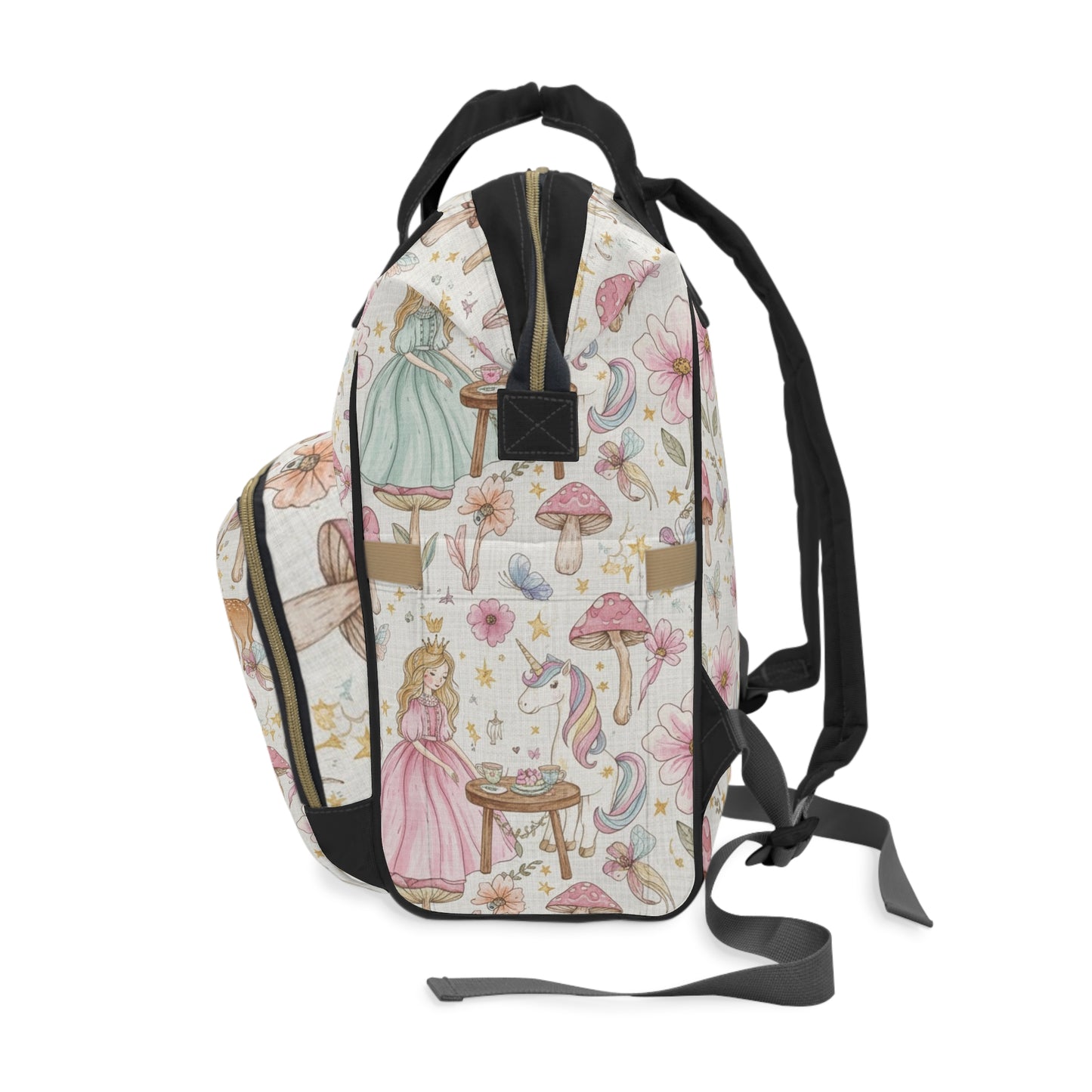 Boho - Unicorn Fairy Garden Diaper Backpack — Multifunctional Baby Changing Bag