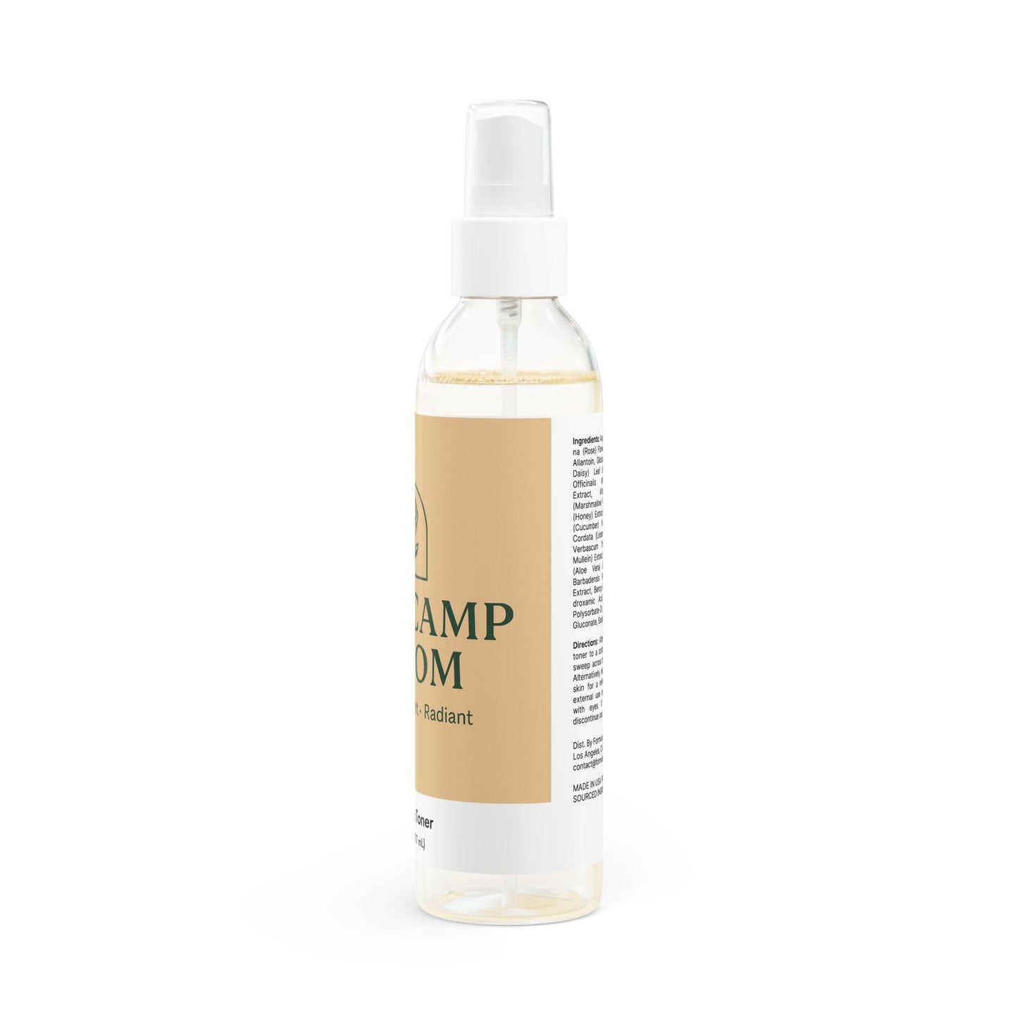 Base Camp Bloom Calming Toner, 6oz