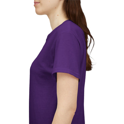 Women’s Vibrant Purple Heavy Cotton Tee - Comfortable Casual Wear