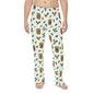 Whiskey Christmas collection- Pajama Pants — Mint Julep & Herbs All-Over Print Lounge Pajamas