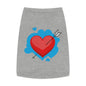 Pet Tank - Arrow Through Heart Cute Valentine Dog Shirt