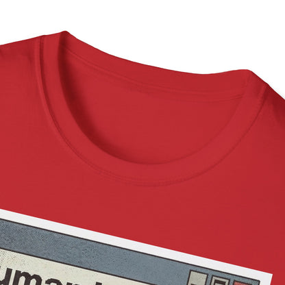 Human Verified T-Shirt – CAPTCHA Traffic Light Graphic Shirt