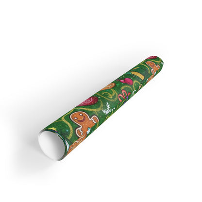 Festive Christmas Wrapping Paper Roll