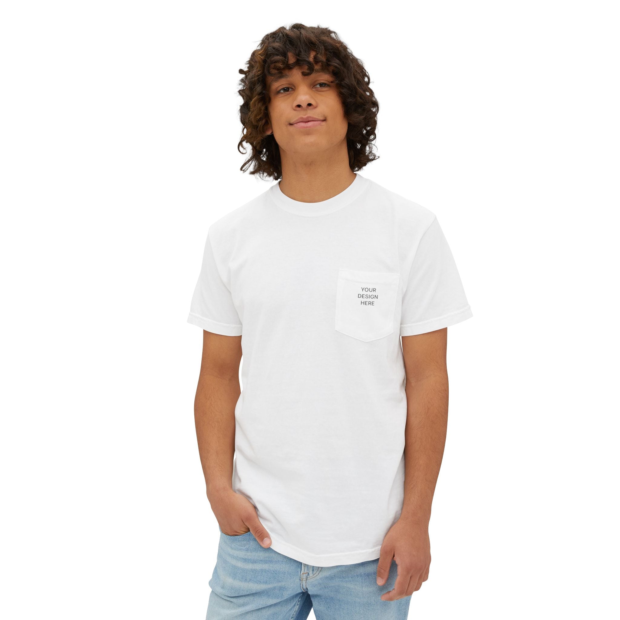 “Design Your Own” Collection Garment-Dyed Pocket T-Shirt for Comfortable Casual Wear, Unisex Tee for Everyday Style, Perfect Gift for Birthdays, Holidays, and [...]