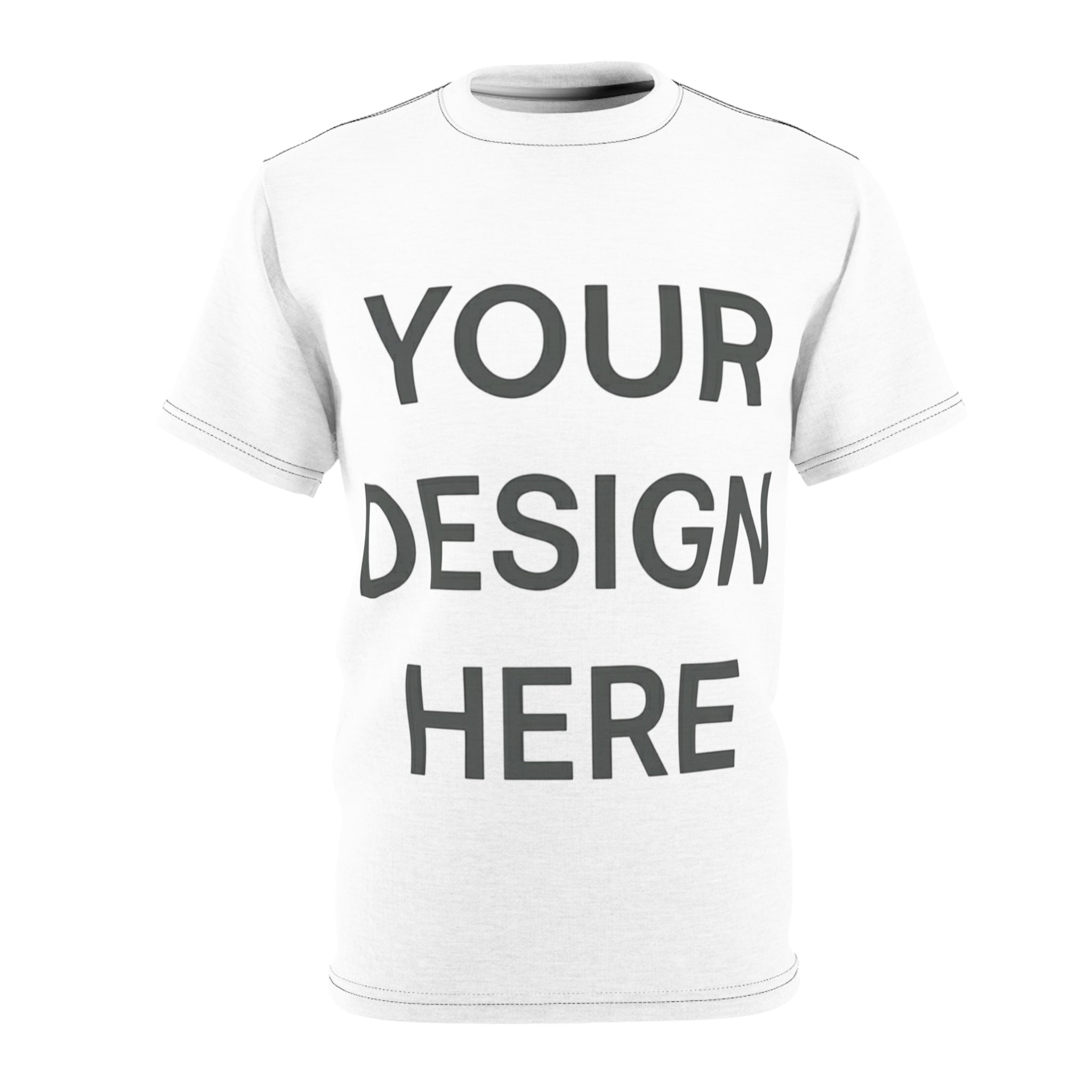 “Design Your Own” Collection -Stylish Unisex Cut & Sew Tee - Customizable Graphic Tee for All Occasions, Perfect Gift, Soft Cotton T-Shirt, Trendy Fashion Staple
