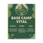 Base Camp Vital Nature-Inspired Rolled Posters for Adventure Lovers, Wall Decor for Outdoor Enthusiasts, Eco-Friendly Art, Mountain Decor, Camp Vibes