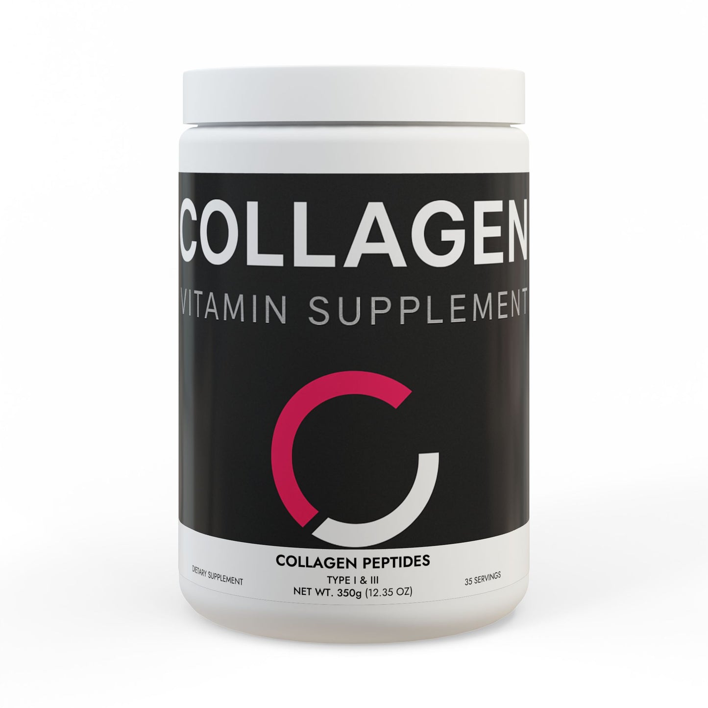 Collagen Peptides Type I & III Supplement (350g, 12.3oz)