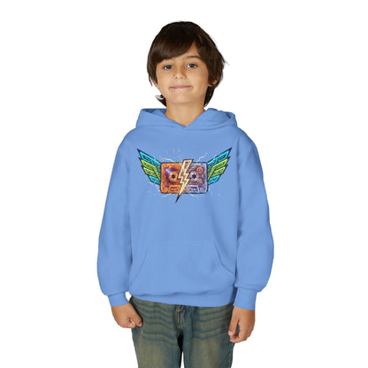 Youth Retro Cassette Wings Hoodie