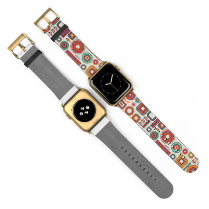 Colorful Geometric Watch Band for Trendy Style