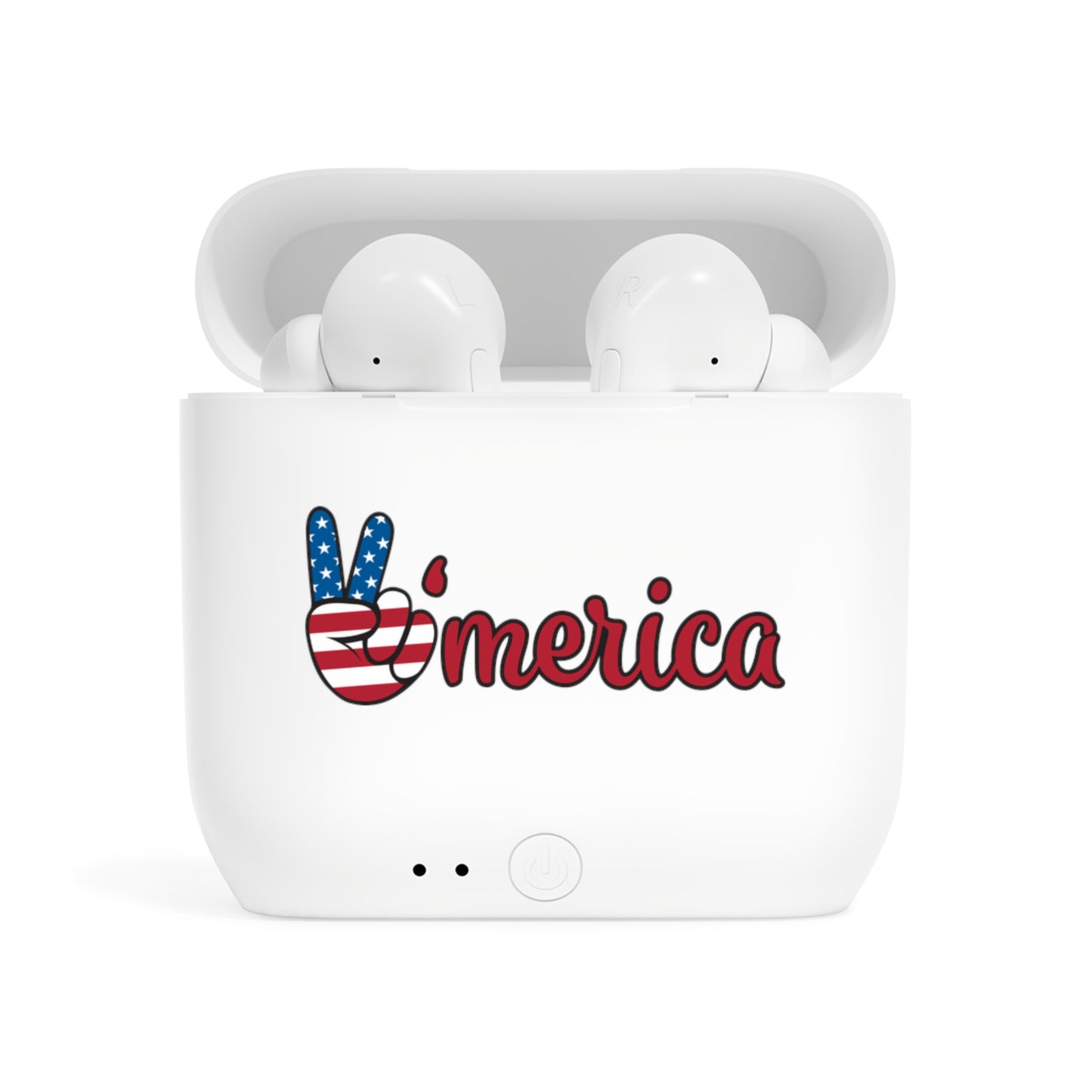 'Merica Patriotic Wireless Earbuds Case