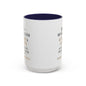 Joy in Minimalism Luxury & Lights Coffee Mug — Holiday Gilded Snowfall Design (11/15oz)