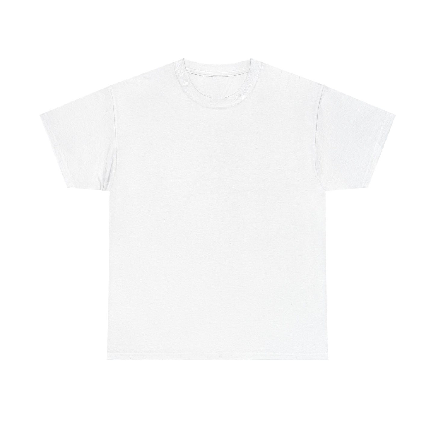 Women’s Casual white Heavy Cotton Tee - Perfect for Everyday Wear