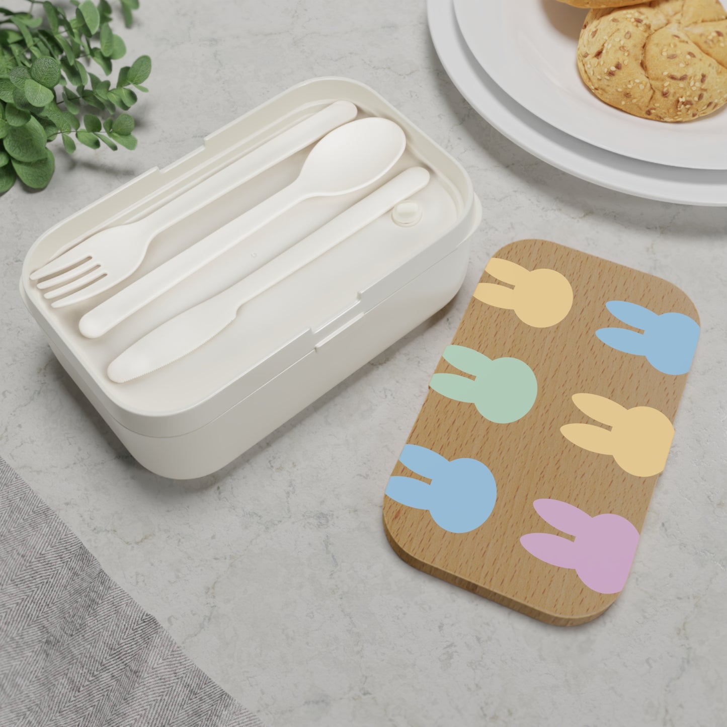 Cute Bunny Bento Lunch Box - Perfect for Kids and Easter