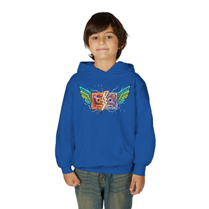 Youth Retro Cassette Wings Hoodie