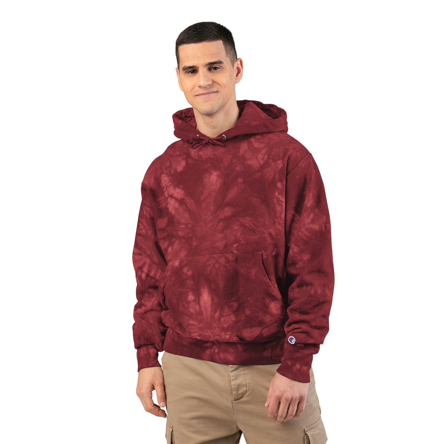 Unisex Champion Tie-Dye Hoodie (Embroidery)