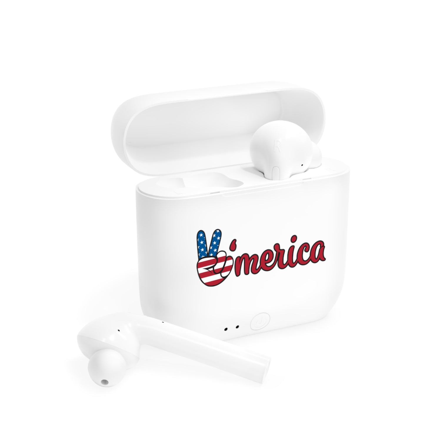 'Merica Patriotic Wireless Earbuds Case