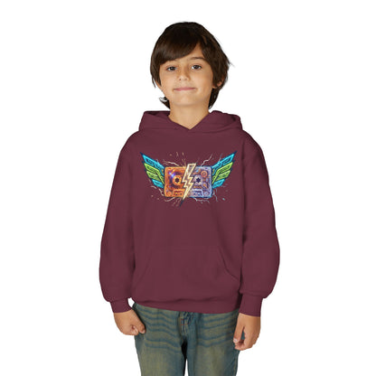 Youth Retro Cassette Wings Hoodie