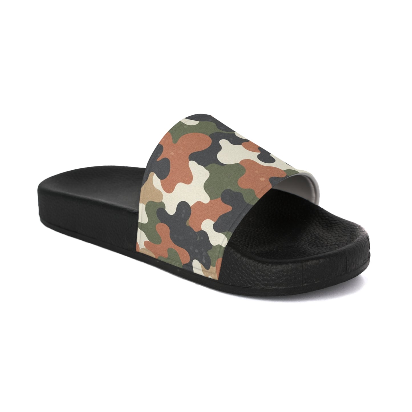 Women's Slide Sandals Abstract Camouflage / Textured Blotch