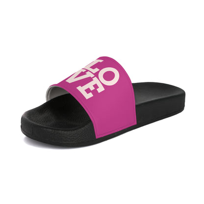 Love design pink Women's Slide Sandals