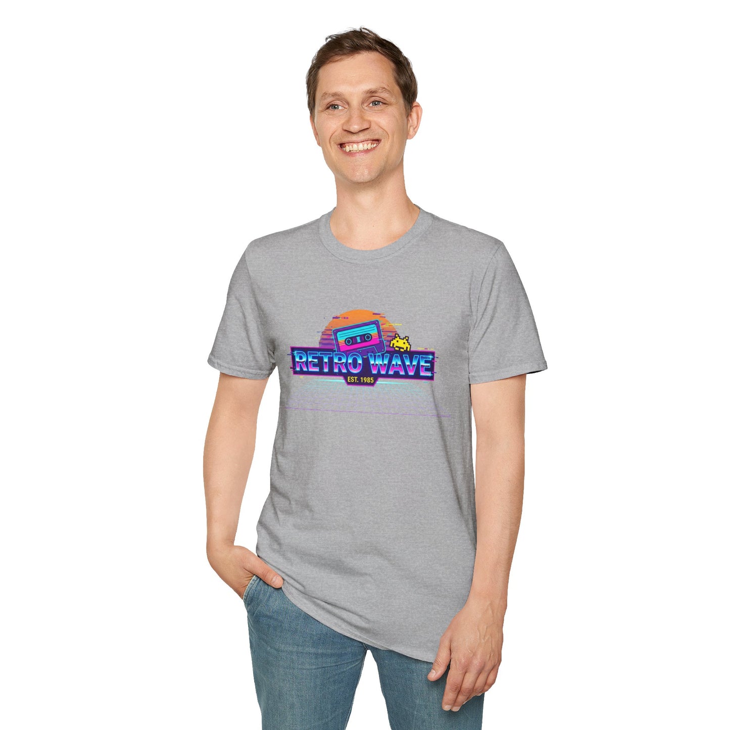 Retro Wave T-Shirt — Vintage Cassette 80s Vaporwave Tee