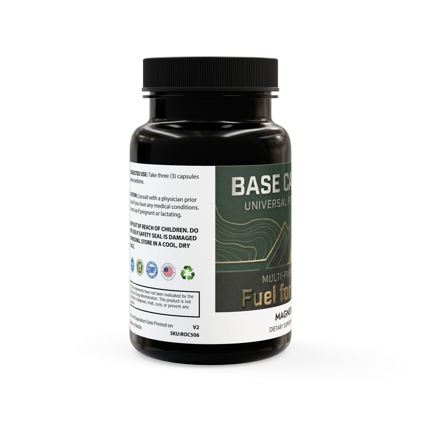 Base Camp Vital Magnesium & Zinc Supplement – Performance, Recovery & Muscle Support (free shipping)