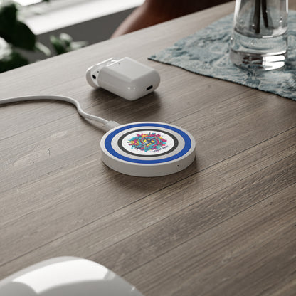 Wireless Charging Pad — 'Street Beat' Urban Music Graphic (free shipping)