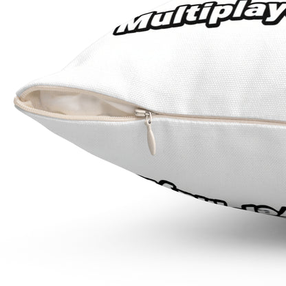 Kids Multiplayer Mayhem Gamer Pillow — Colorful Retro Arcade Character Cushion (free shipping)