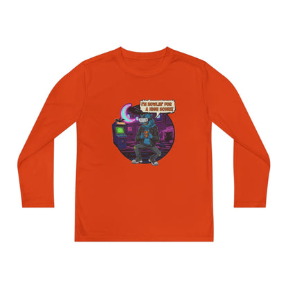 Youth Graphic Long Sleeve Tee - Cool Gamer Vibe, Perfect for Gaming Events, Birthdays, Holidays, Casual Wear, Gift Idea