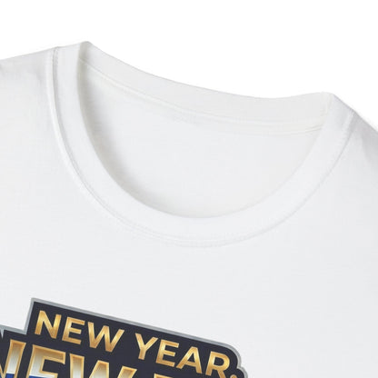 New Year 2026 T-Shirt – "New Year, New Era" Champagne & Fireworks Celebration Tee