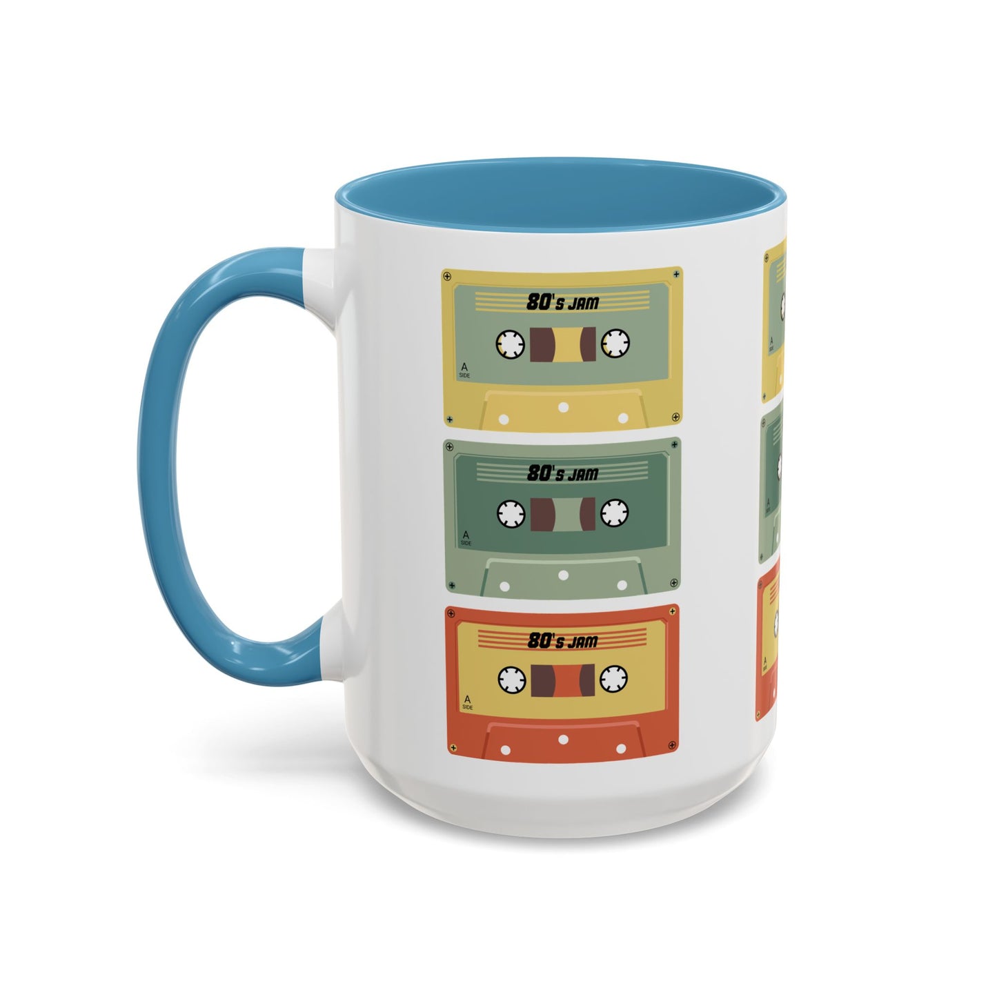 Retro Cassette Tape Coffee Mug – 80s & 90s Vintage Music Accent Mug